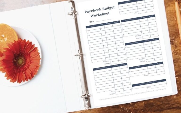 The Ultimate Guide to Budgeting Your Weekly Paychecks @ ShortOnTimeAndMoney.com